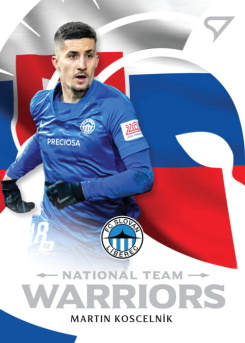 Martin Koscelnik Liberec SportZoo FORTUNA:LIGA 2020/21 2. serie National Team Warriors #WR17