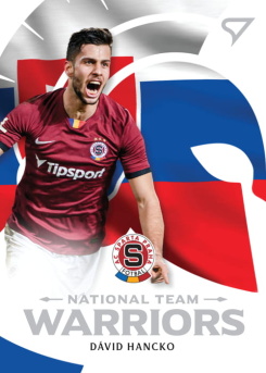 David Hancko Sparta Praha SportZoo FORTUNA:LIGA 2020/21 2. serie National Team Warriors #WR18