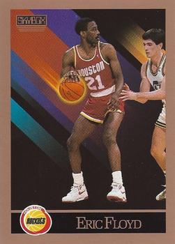 Eric Floyd Houston Rockets 1990/91 SkyBox NBA #107