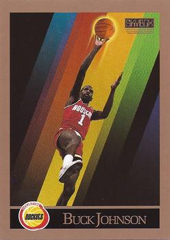 Buck Johnson Houston Rockets 1990/91 SkyBox NBA #108