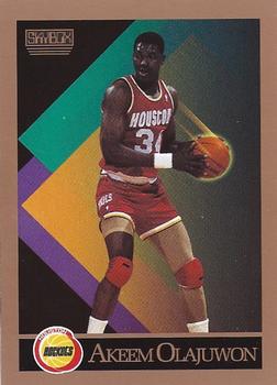 Akeem Olajuwon Houston Rockets 1990/91 SkyBox NBA #110