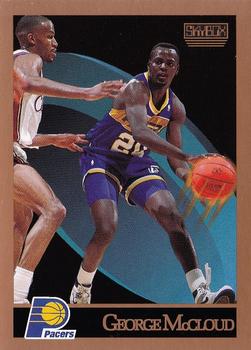 George McCloud Indiana Pacers 1990/91 SkyBox NBA #116