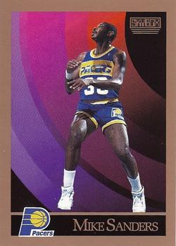Mike Sanders Indiana Pacers 1990/91 SkyBox NBA #120
