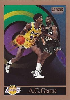 A.C. Green Los Angeles Lakers 1990/91 SkyBox NBA #137