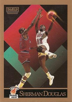 Sherman Douglas Miami Heat 1990/91 SkyBox NBA #145