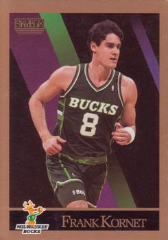 Frank Kornet Milwaukee Bucks 1990/91 SkyBox NBA #159