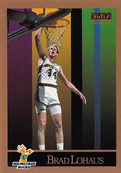 Brad Lohaus Milwaukee Bucks 1990/91 SkyBox NBA #161
