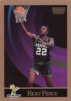 Ricky Pierce Milwaukee Bucks 1990/91 SkyBox NBA #162