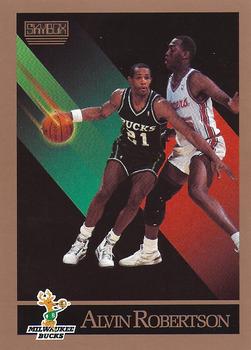 Alvin Robertson Milwaukee Bucks 1990/91 SkyBox NBA #165