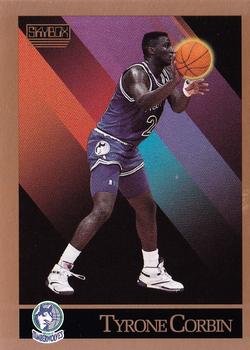Tyrone Corbin Minnesota Timberwolves 1990/91 SkyBox NBA #169