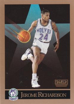 Jerome Richardson Minnesota Timberwolves 1990/91 SkyBox NBA #173