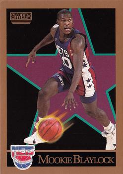 Mookie Blaylock New Jersey Nets 1990/91 SkyBox NBA #176