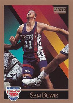 Sam Bowie New Jersey Nets 1990/91 SkyBox NBA #177