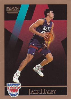 Jack Haley New Jersey Nets 1990/91 SkyBox NBA #180