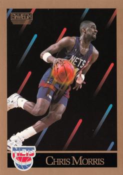 Chris Morris New Jersey Nets 1990/91 SkyBox NBA #183