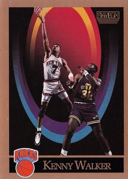 Kenny Walker New York Knicks 1990/91 SkyBox NBA #195