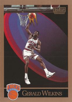 Gerald Wilkins New York Knicks 1990/91 SkyBox NBA #197