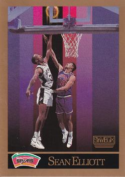 Sean Elliott San Antonio Spurs 1990/91 SkyBox NBA #256