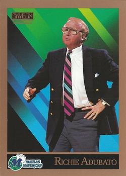 Richie Adubato Dallas Mavericks 1990/91 SkyBox NBA #306