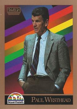 Paul Westhead Denver Nuggets 1990/91 SkyBox NBA #307