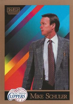 Mike Schuler Los Angeles Clippers 1990/91 SkyBox NBA #312