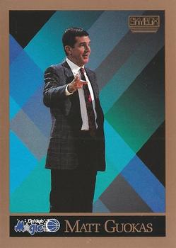 Matt Guokas Orlando Magic 1990/91 SkyBox NBA #319