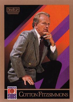 Cotton Fitzsimmons Phoenix Suns 1990/91 SkyBox NBA #321