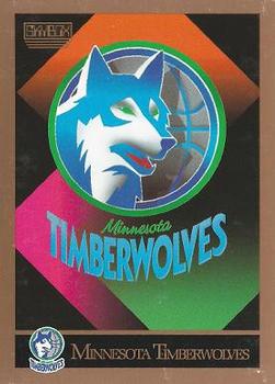 Minnesota Timberwolves Minnesota Timberwolves 1990/91 SkyBox NBA #343