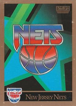 New Jersey Nets New Jersey Nets 1990/91 SkyBox NBA #344