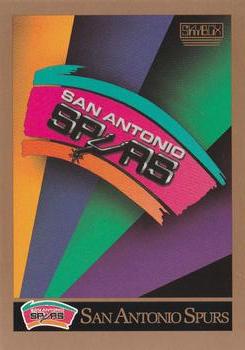 San Antonio Spurs San Antonio Spurs 1990/91 SkyBox NBA #351