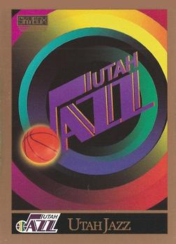 Utah Jazz Utah Jazz 1990/91 SkyBox NBA #353