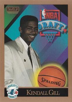 Kendall Gill Charlotte Hornets 1990/91 SkyBox NBA #356