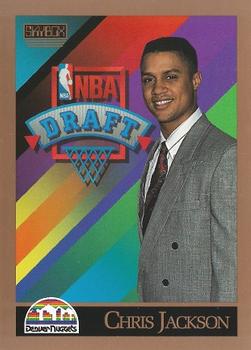 Chris Jackson Denver Nuggets 1990/91 SkyBox NBA #357