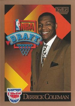 Derrick Coleman New Jersey Nets 1990/91 SkyBox NBA #362