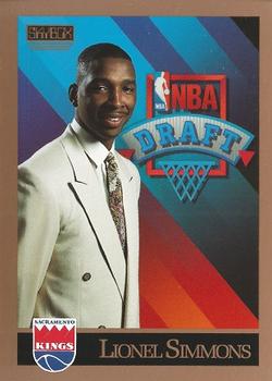 Lionel Simmons Sacramento Kings 1990/91 SkyBox NBA #364