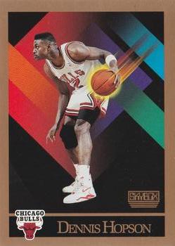 Dennis Hopson Chicago Bulls 1990/91 SkyBox NBA #371
