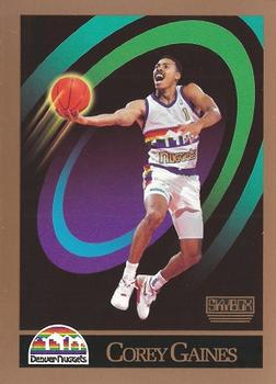 Corey Gaines Denver Nuggets 1990/91 SkyBox NBA #379