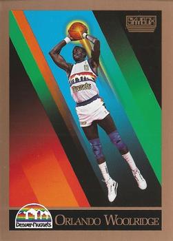 Orlando Woolridge Denver Nuggets 1990/91 SkyBox NBA #382