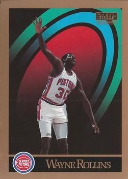 Wayne Rollins Detroit Pistons 1990/91 SkyBox NBA #383