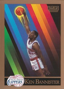 Ken Bannister Los Angeles Clippers 1990/91 SkyBox NBA #390