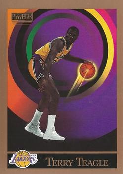 Terry Teagle Los Angeles Lakers 1990/91 SkyBox NBA #392