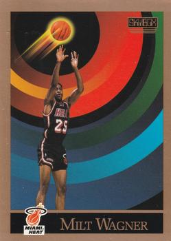 Milt Wagner Miami Heat 1990/91 SkyBox NBA #393
