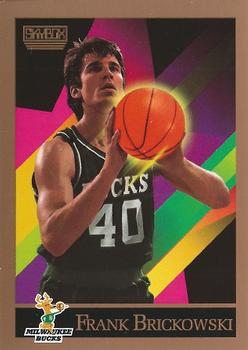 Frank Brickowski Milwaukee Bucks 1990/91 SkyBox NBA #394