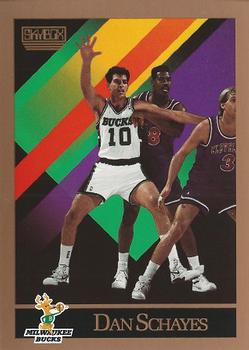 Danny Schayes Milwaukee Bucks 1990/91 SkyBox NBA #395