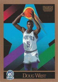 Doug West Minnesota Timberwolves 1990/91 SkyBox NBA #397