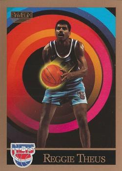 Reggie Theus New Jersey Nets 1990/91 SkyBox NBA #399