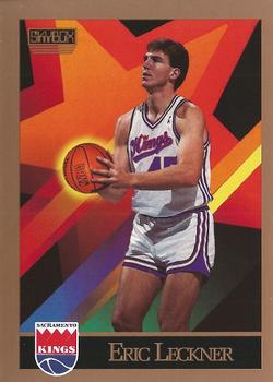 Eric Leckner Sacramento Kings 1990/91 SkyBox NBA #410