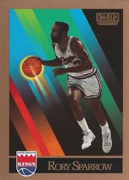 Rory Sparrow Sacramento Kings 1990/91 SkyBox NBA #411