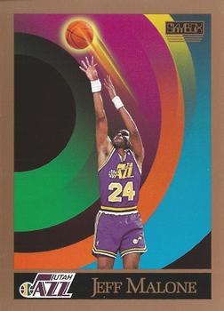 Jeff Malone Utah Jazz 1990/91 SkyBox NBA #418