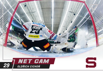 Oldrich Cichon Sparta Tipsport ELH 2021/22 SportZoo 2. serie Net Cam #NC-03